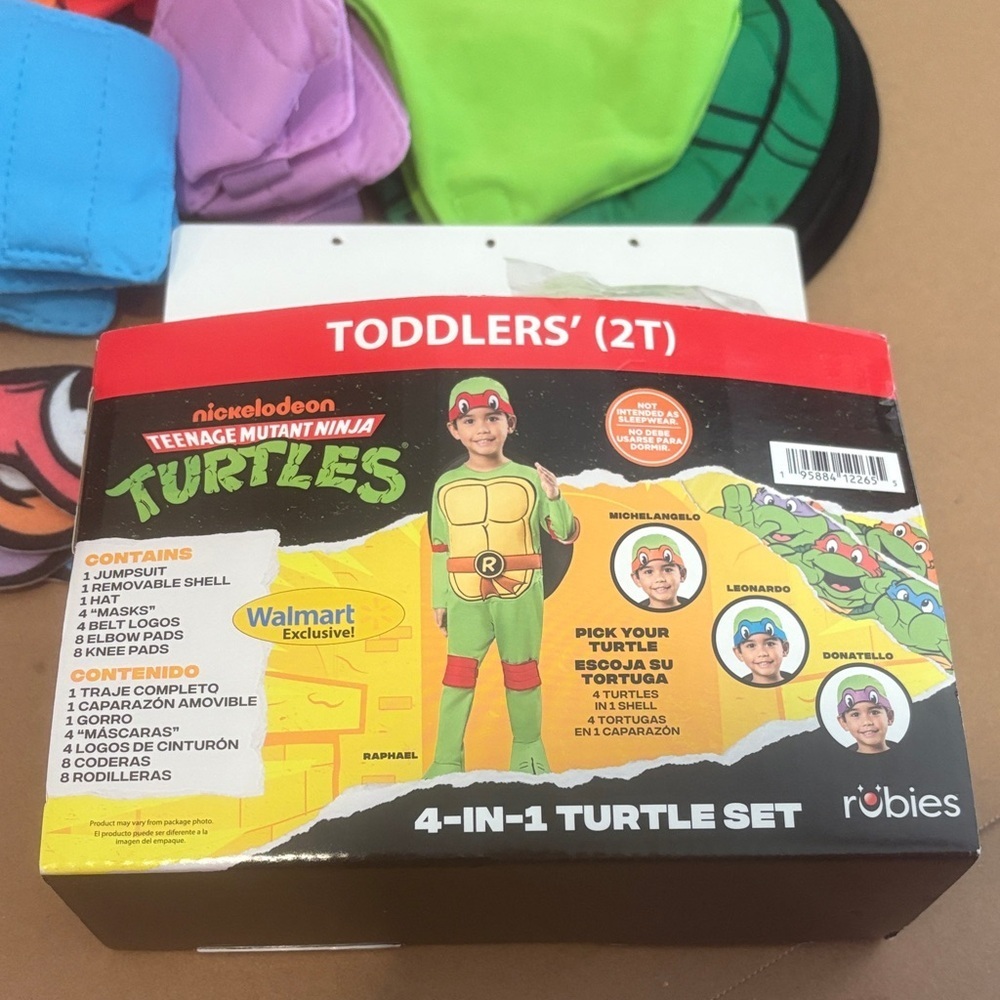 Nickelodeon TMNT Toddler costume - Picture 4 of 7